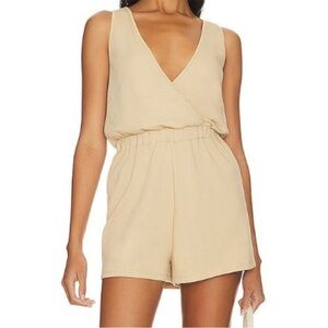 Lovers + Friends Cream Jumpsuit